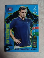 PANINI ADRENALYN XL LIGUE1 2026 CARTE ENTRAINEUR #479 CARLES MARTINEZ TFC...