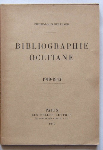 Berthaud bibliographie - berthaud.,