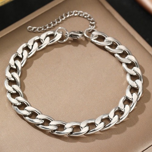 Bracelet chaîne géométrie - chaîne,
