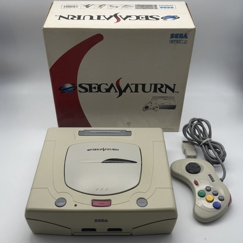 Sega saturn blanc hst - saturn,