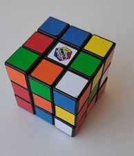 4) RUBIK'S CUBE OFFICIEL 3X3 JEU DE PATIENCE DE STRATEGIE CASSE TETE VINTAGE