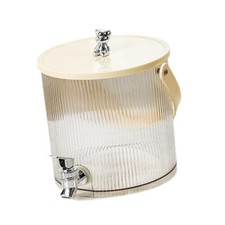 Distributeur de boissons glacées, théière à fruits, seau d'eau froide,