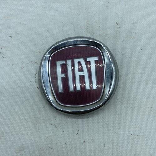 écusson logo fiat rouge 95mm - logo,