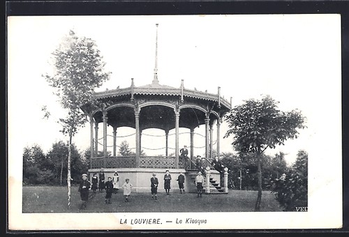 Cpa louviere kiosque - cpa, louviere,