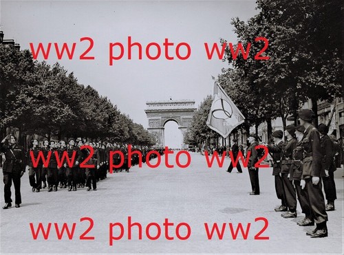 Ww2 photo paris milice - paris,
