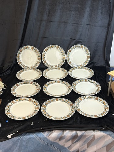 Lot assiettes plates hbcm - assiettes,