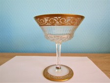 Coupe champagne 13,7 cm en cristal de Saint Louis signé modèle Thistle ( Lot N )