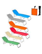 2309 Transat pliant avec dossier réglable pour plage ou jardin
