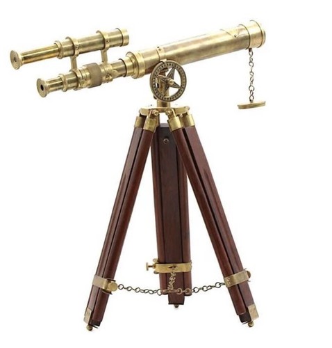 Ancien télescope vintage - , en