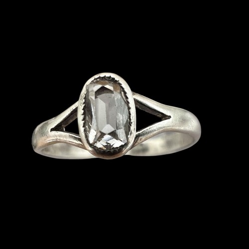 Bague diamant coussin allongé - diamant,
