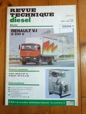 G230 TI Revue Technique PL Renault Etat - Bon Etat Occasion