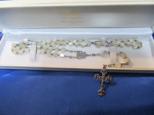 Ancien chapelet argent - , +