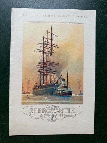 Ancien menu bateau - menu, vapeur