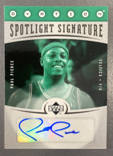 PAUL PIERCE 2006-07 UPPER DECK OVATION SPOTLIGHT AUTO