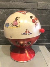 Sucrier collection en forme de boule décor Alsace vintage collection