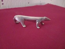 1 porte couteaux en métal argenté Christofle Gallia par Sandoz l ours 2