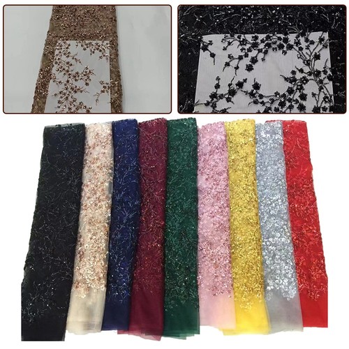 Tissu dentelle filet dacron - tissu,