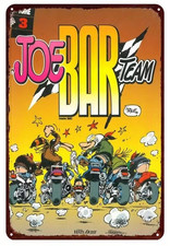 Plaque Murale Métal "JOE BAR