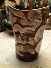 Céramique beau vase 17,5 CM