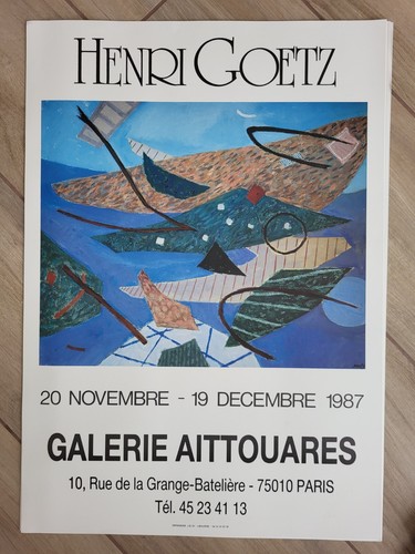 Ancienne affiche art henri - ancienne,