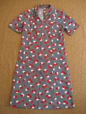 Robe True Vintage 70'S été Femme Années 70 Ancien dress Marron - 40 / 42