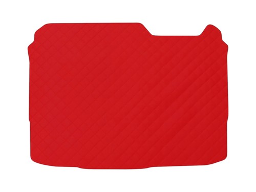 Matelassé cuir éco rouge - matelassé,