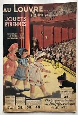 CATALOGUE JOUETS ÉTRENNES 1935 AU LOUVRE PARIS (Jep, Hornby, Meccano, Jumeau)