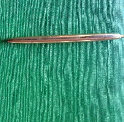 Stylo bille ancien - bille, or