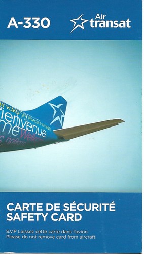 Safety card air - transat,