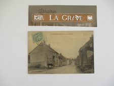 51 LES PETITES LOGES - Grande Rue, Carte Postale Ancienne rare