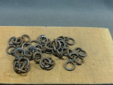 Lot de rondelles grover diamètre 8mm ancien stock de quincaillerie 55 pièces