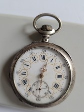 montre gousset en argent homme