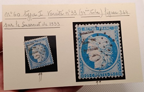 Timbre cérès 25c type - timbre,