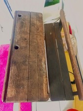 pupitre ecolier ancien chene