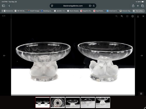 Pair lalique france nogent - pair,