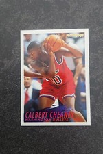 Fleer 94 95 NBA Basketball - Calbert Cheaney - Washington Bullets - # 232