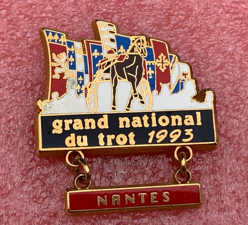 T10 pins hippisme cheval sulky - pins,