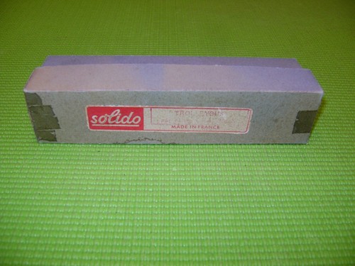 Solido trolleybus boite - trolleybus-boite, vide