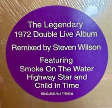 FAIR OFFER / Deep Purple Double LP Live In Japan Steven Wilson Mix Sealed 2025