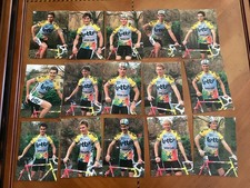 CYCLISME  15 CARTES  coureurs équipe LOTTO SUPER CLUB
