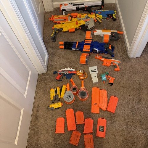 Nerf foam dart blaster gun - nerf,