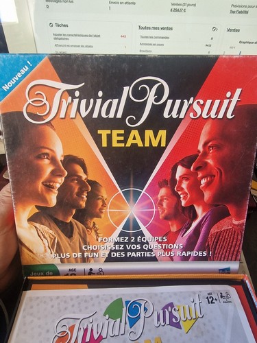 Trivial pursuit team édition - trivial,