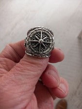 Bague Viking..Boussole 