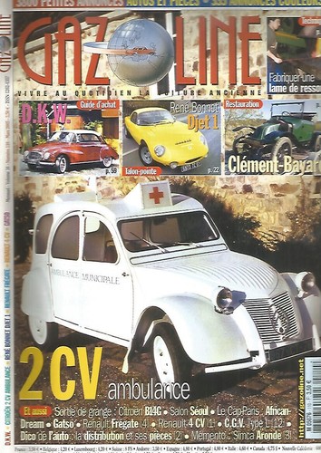 Gazoline 110 2cv ambulance - n°110,