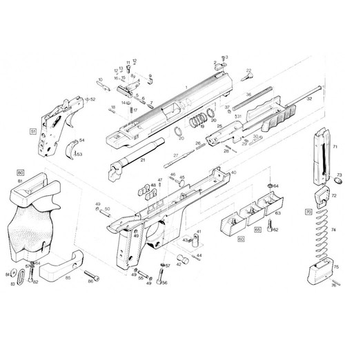 Hammerli 280 washer part 20 - hammerli,