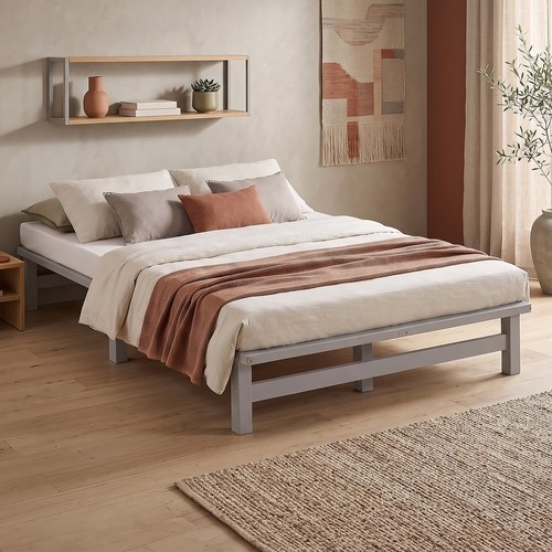 Lit palette 120x200 - 120x200, gris