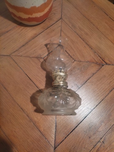 Lampe huile ancienne - huile, en
