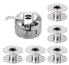 CB Canette + 5 Bobines pour Machine à Coudre Avec Saisir AEG, Privileg, Singer,