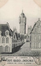 CPA NORD 59 BERGUES SOUVENIR DE L'EXPOSITION DE L'ART ANCIEN ECOLE ST EPHREM