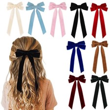 Épingles cheveux velours arc